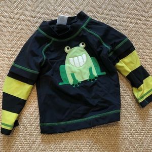 Frog rashguard Gymboree